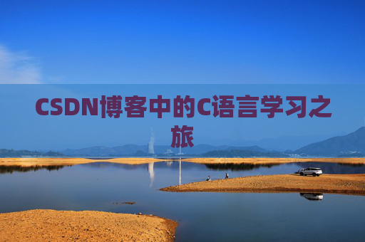 CSDN博客中的C语言学习之旅